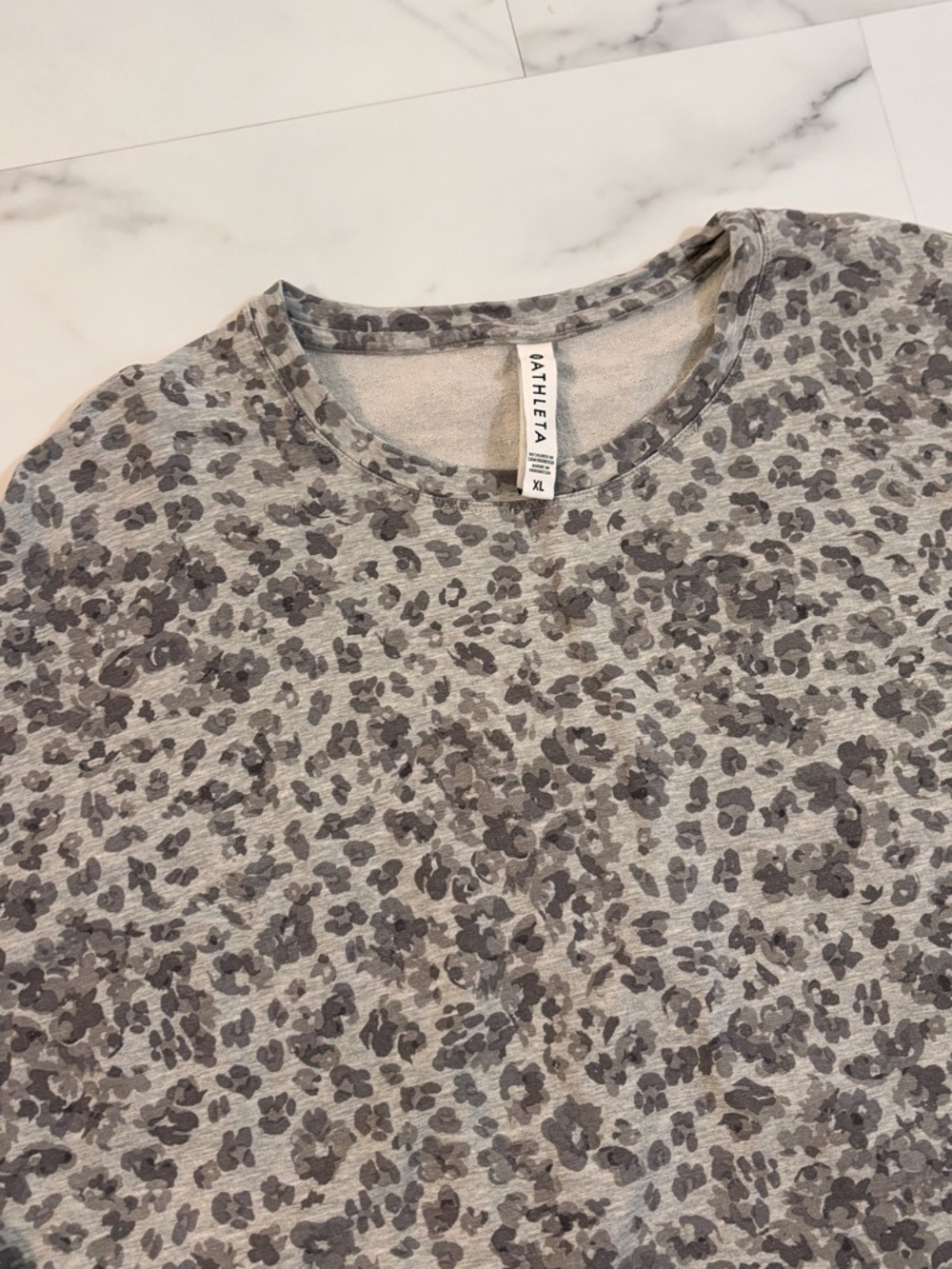 🩶Athleta🩶 Studio to Street Splatter Sweatshirt - Picture 2 of 5